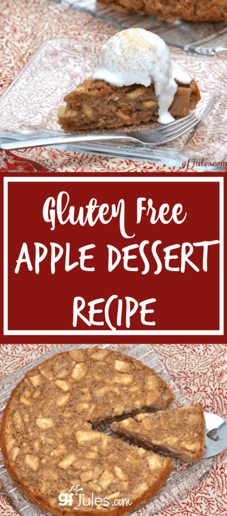 Gluten Free Apple Dessert Recipe (Low Fat)