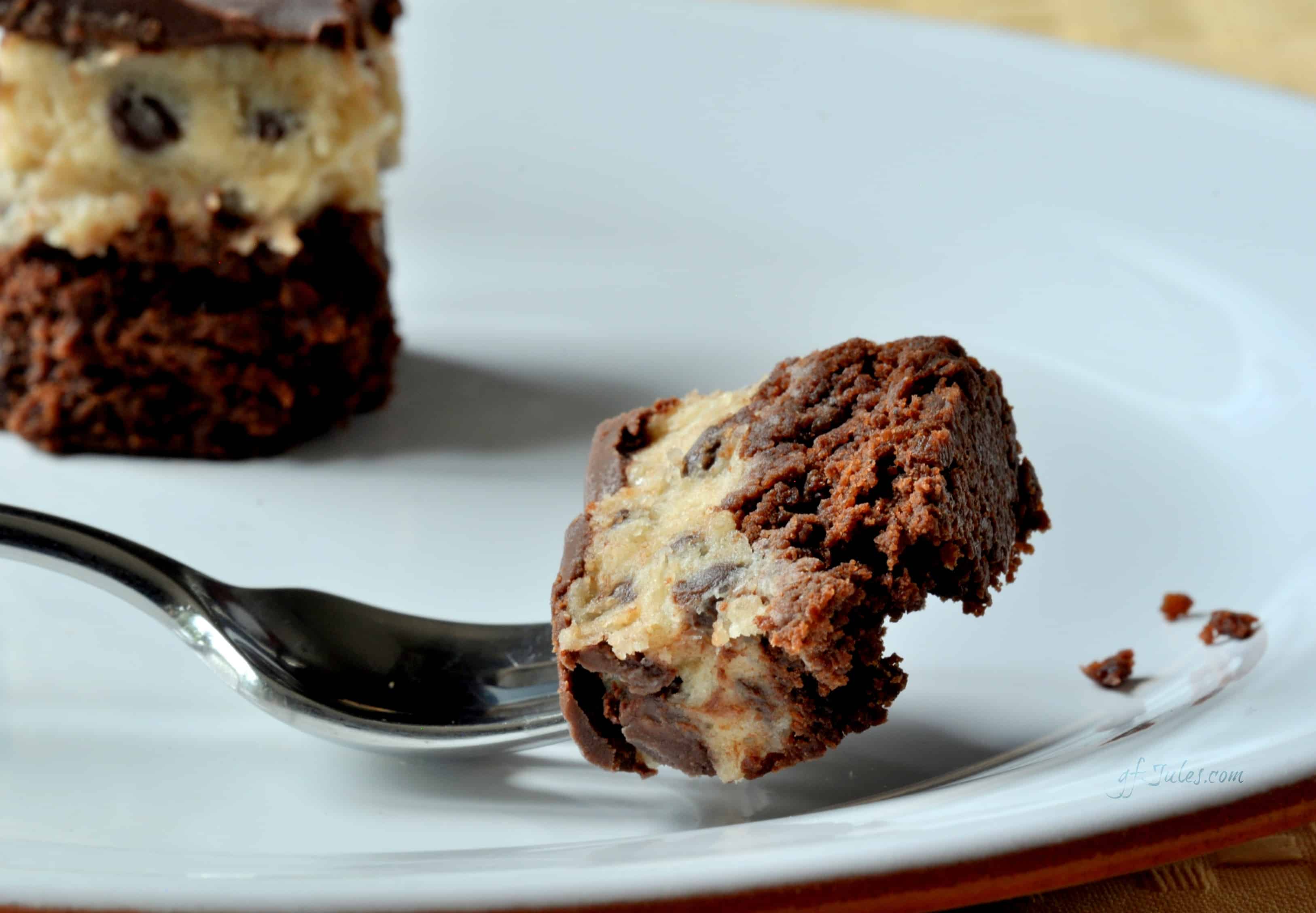 Gluten Free Chocolate Chip Cookie Dough Brownies Gluten free recipes