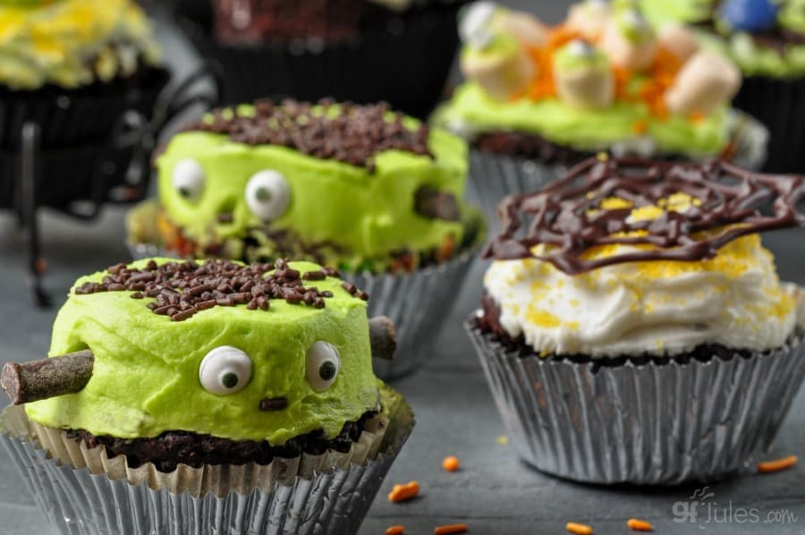 Gluten Free Halloween Cupcakes