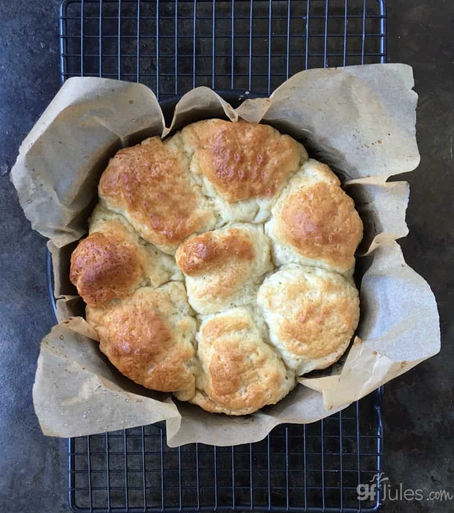 Gluten Free Pull Apart Dinner Rolls