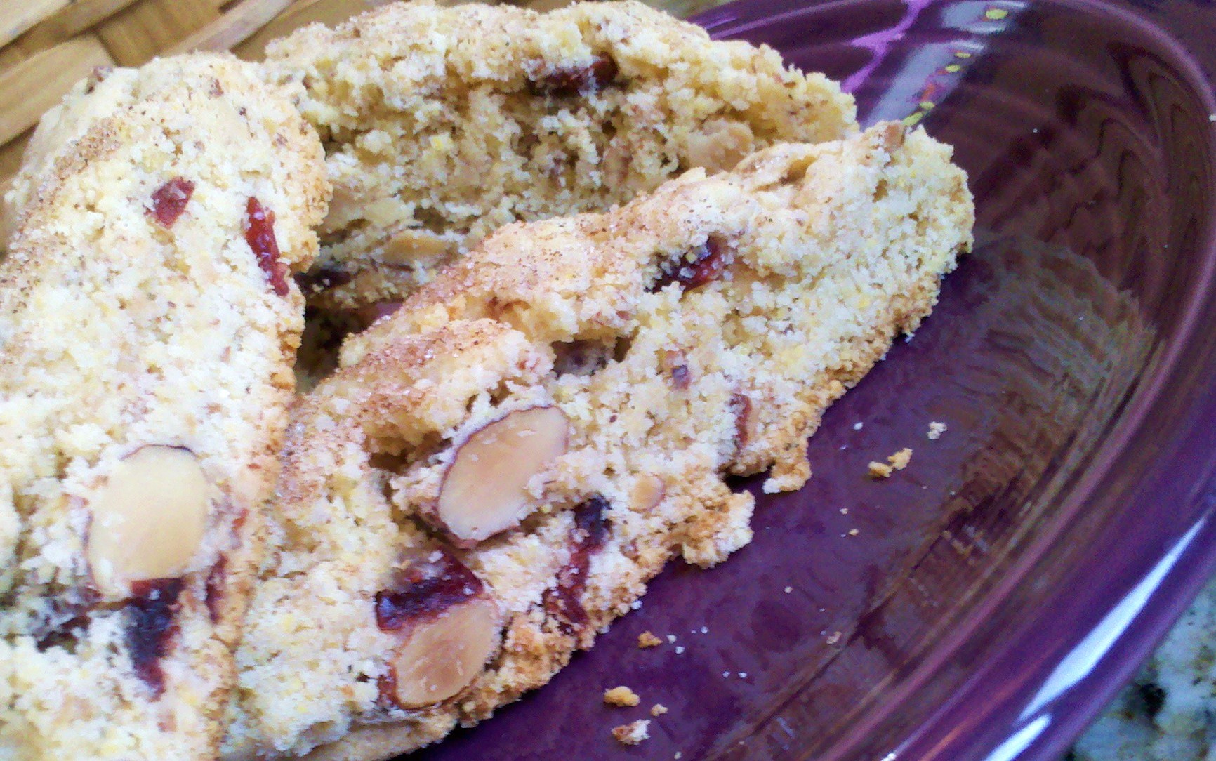 gluten free almond biscotti