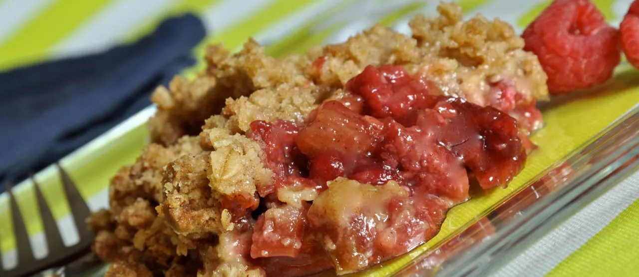 Gluten Free Strawberry Rhubarb Muffins - gluten free recipes - gfJules