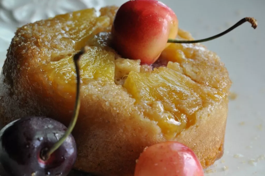 gluten free pineapple upside down cake