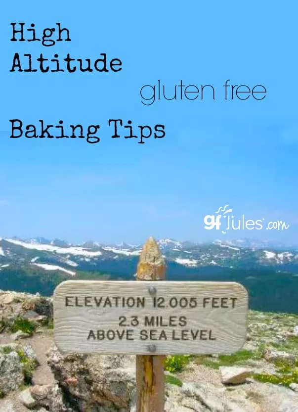 High Altitude Gluten Free Baking Tips