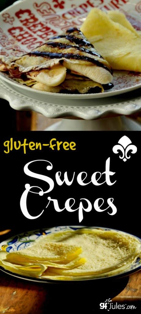 This gluten free crêpe recipe is so easy and so versatile and so delicious, you must have it at your fingertips any time you crave wafer-thin pancakes!