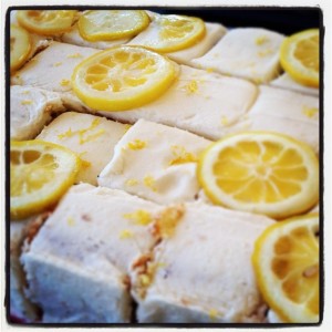 lemon cake squares