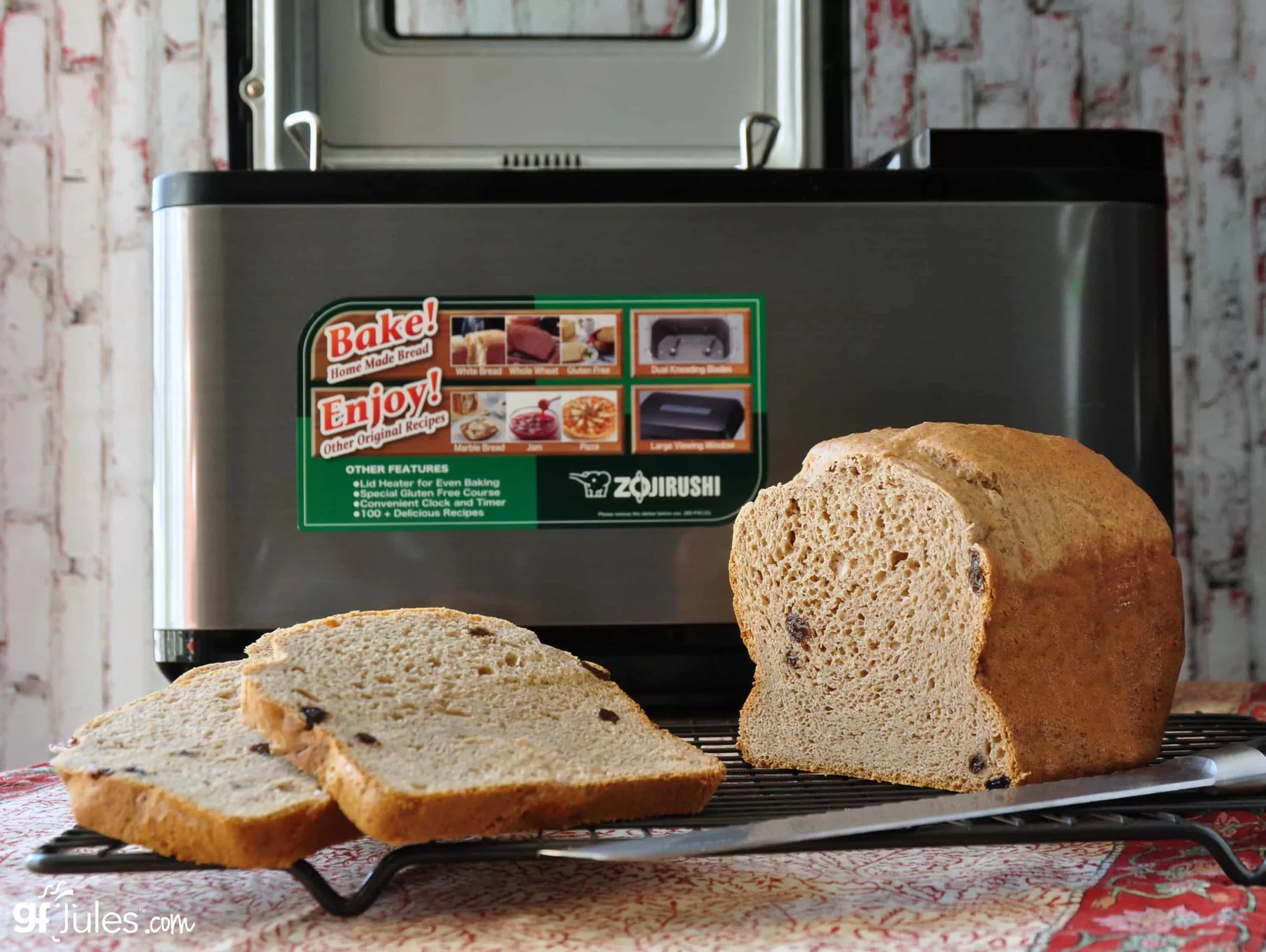 Baking Gluten Free Bread in a Breadmaker - how-to with gfJules