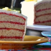 gluten free pink lemonade cake 1