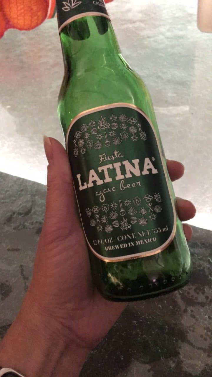 Fiesta Latina agave beer