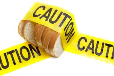 gluten free bread caution