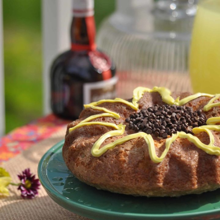 Gluten Free Black-Eyed Susan cake