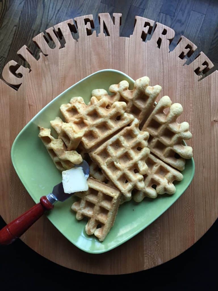 gluten free cornbread waffles