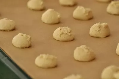 gluten free vanilla wafers before baking