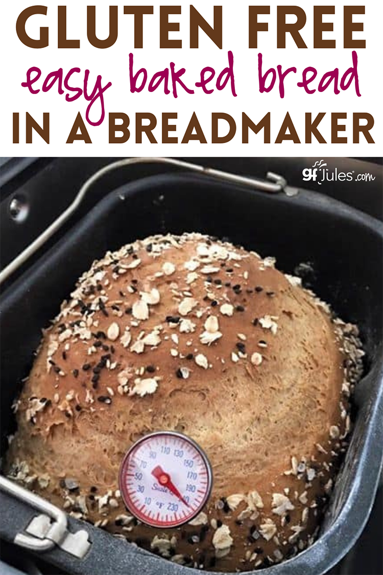 Baking Gluten Free Bread in a Breadmaker - how-to with gfJules