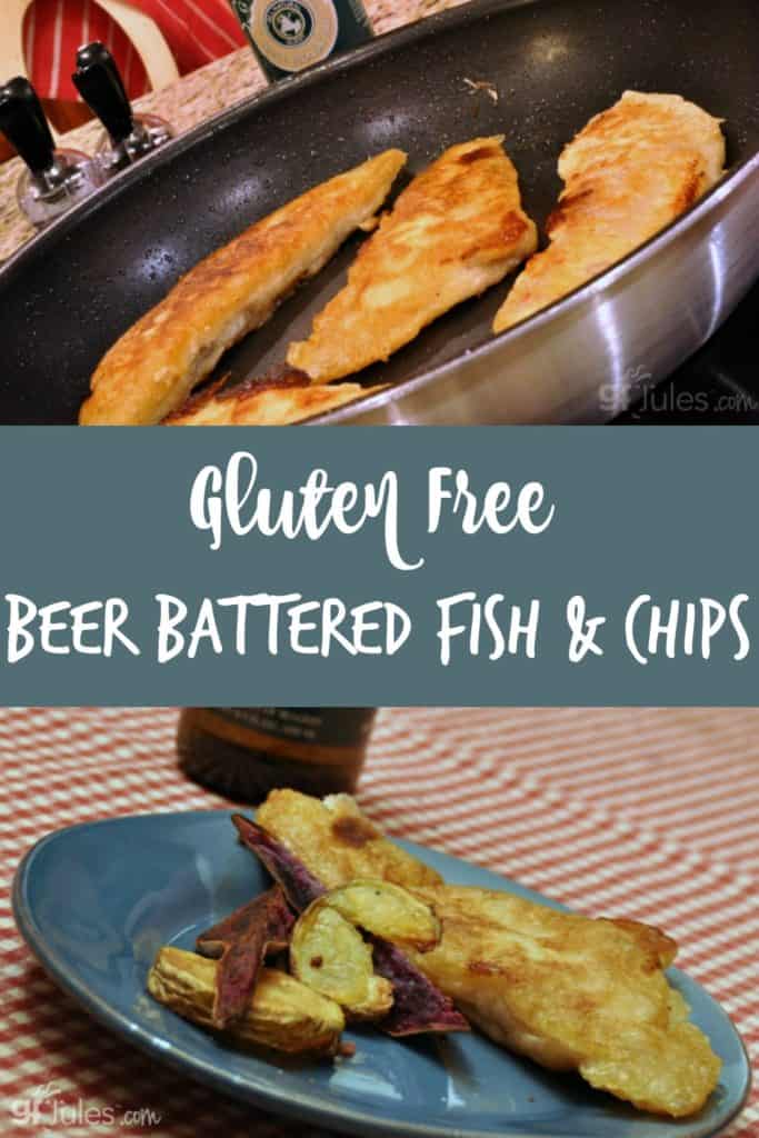 Gluten-Free Beer Battered Fish is sure to please! Light and crisp, this batter will take on some of the flavors of the GF beer you choose, and will liven up any flaky white fish.