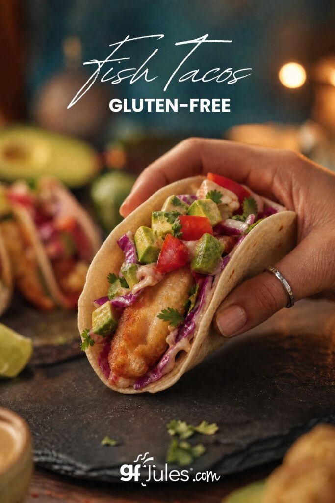 homemade batter fried gluten free fish tacos recipe | gfJules