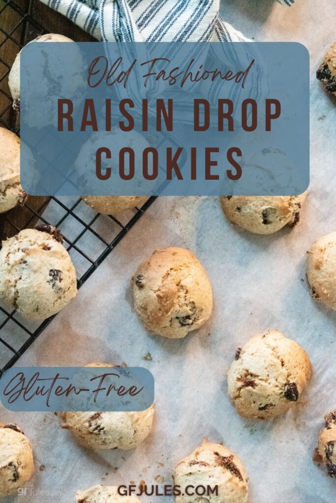 Old Fashioned Gluten Free Raisin Drop Cookies | gfJules
