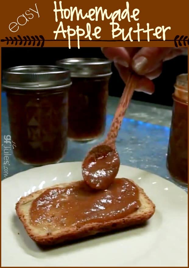 Easy Homemade Apple Butter Recipe gfJules