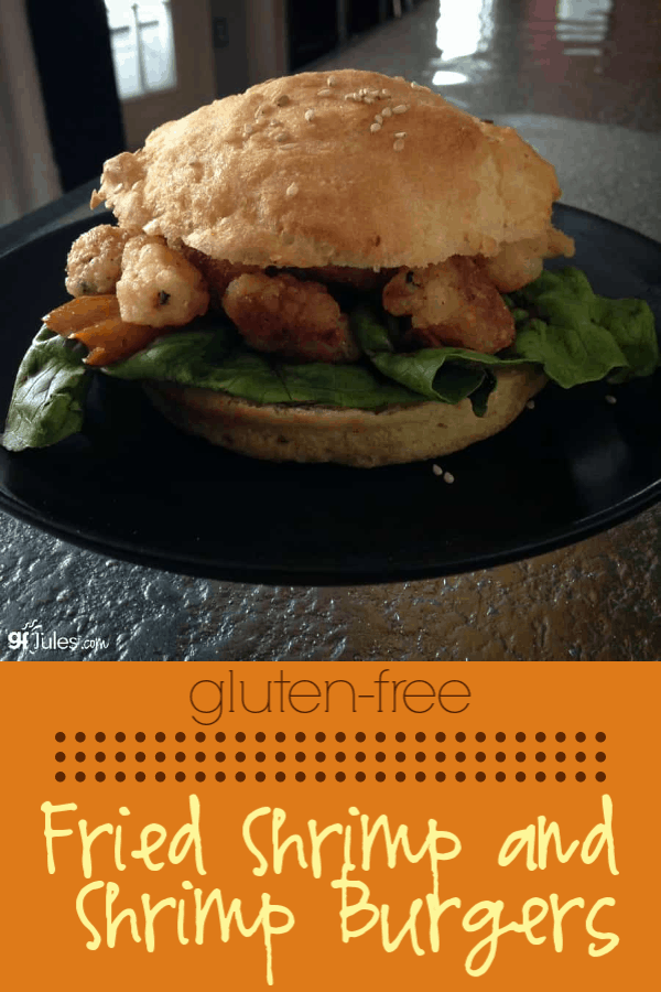 Crispy Fried Shrimp Burger