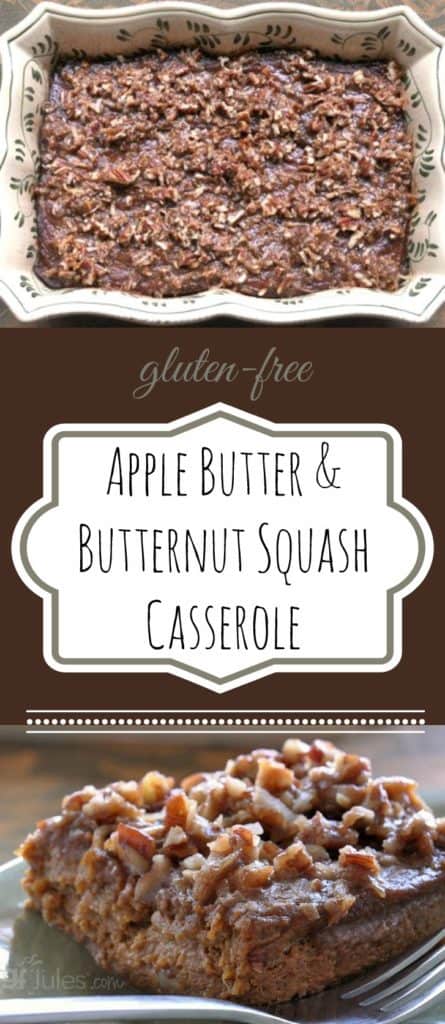 Gluten free apple butter & butternut squash casserole - gluten-free | gfJules.com