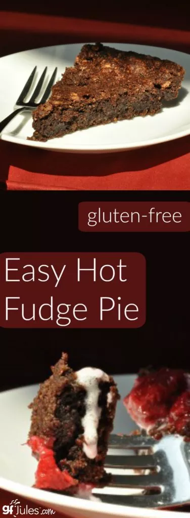 Easy Gluten Free Hot Fudge Pie Recipe