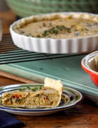 Gluten Free Veggie Quiche _ gfJules