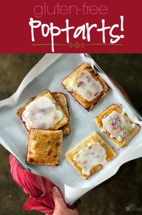 Gluten Free Pop Tarts are easy to make, and so worth it! gfJules