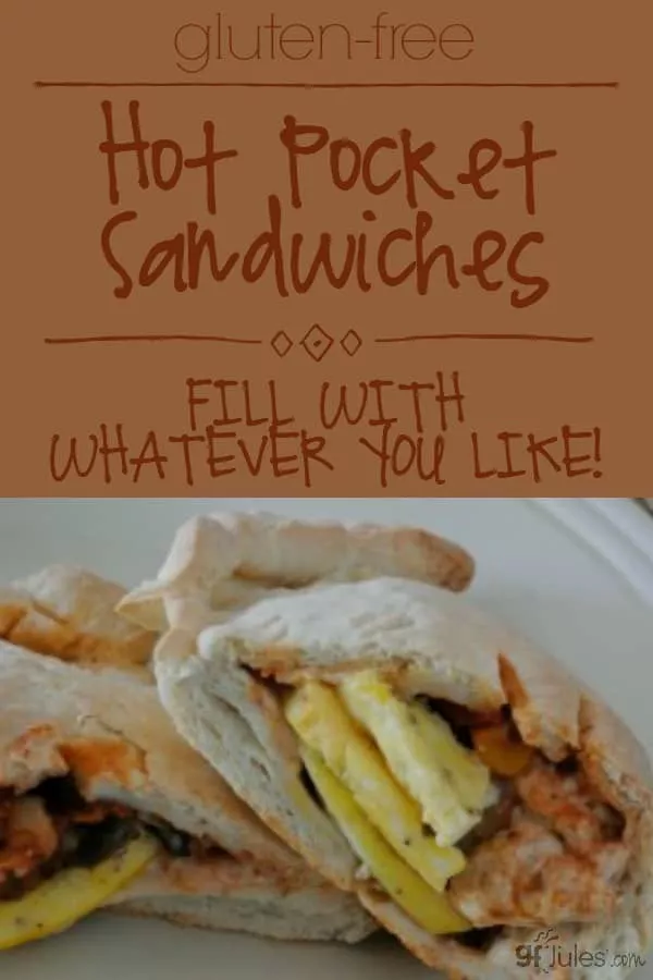 Gluten Free Hot Pocket Sandwiches - gfJules