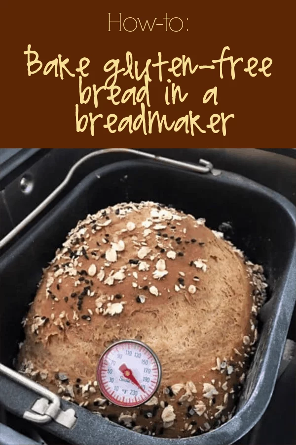 How to bake gluten free bread in a breadmaker by gfJules