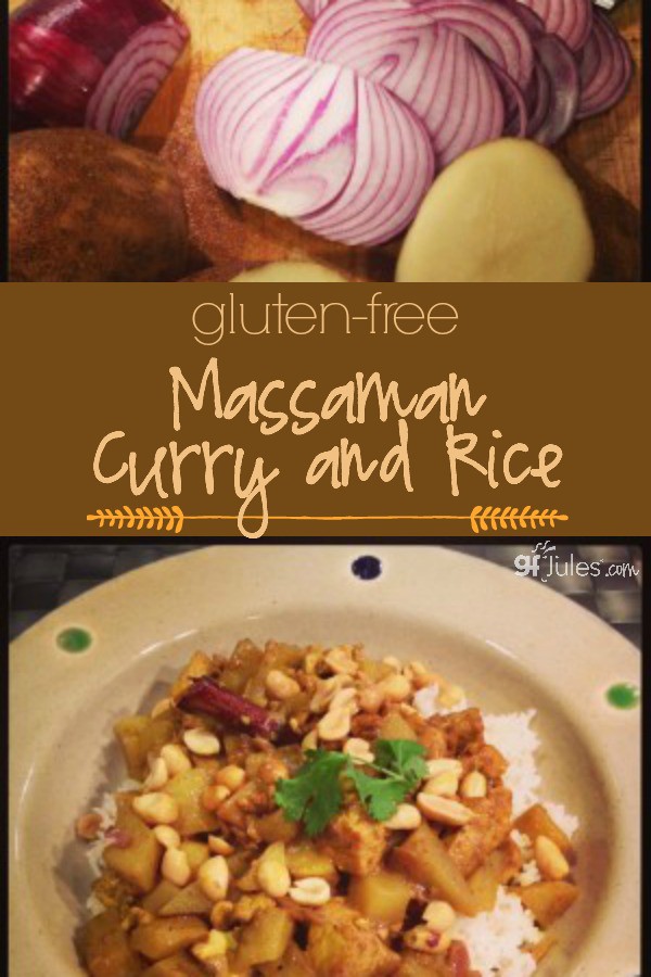 Gluten Free Massaman Curry and Rice by gfJules is your next favorite meal!