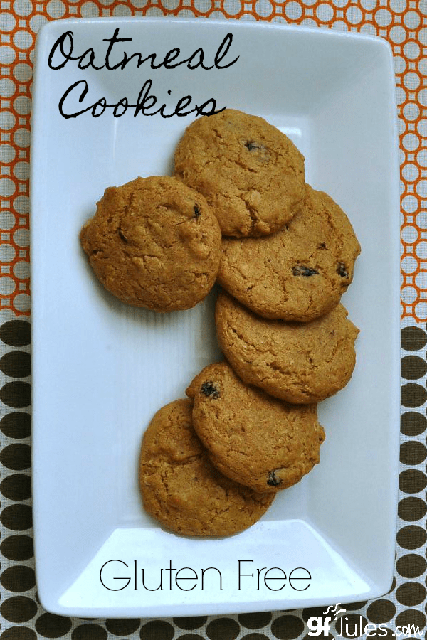 Everybody loves oatmeal cookies. And with this easy gluten free oatmeal cookies recipe, it couldn't be easier to enjoy these delicious treats anytime!