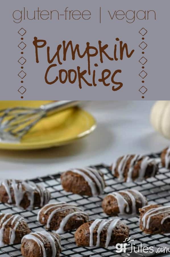 Pumpkin Cookies - gfJules, dairy free, vegan, gluten free