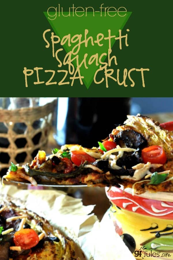 Gluten Free Spaghetti Squash Pizza Crust - gfJules