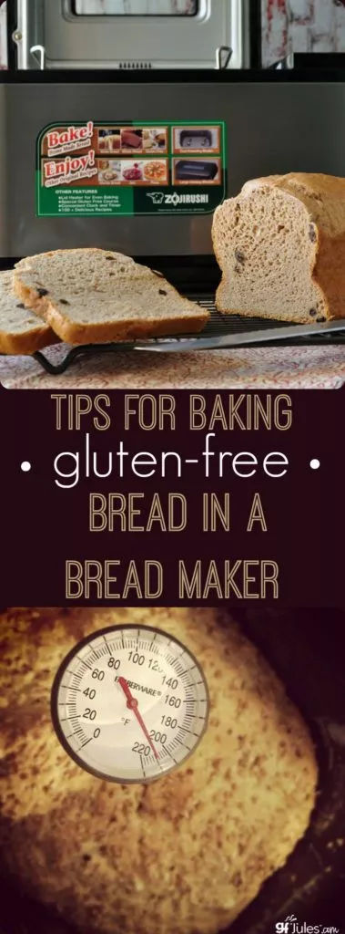 Tips for Baking gluten free Bread in a Bread Maker - one of the most popular posts on gfJules.com ... because they Work!