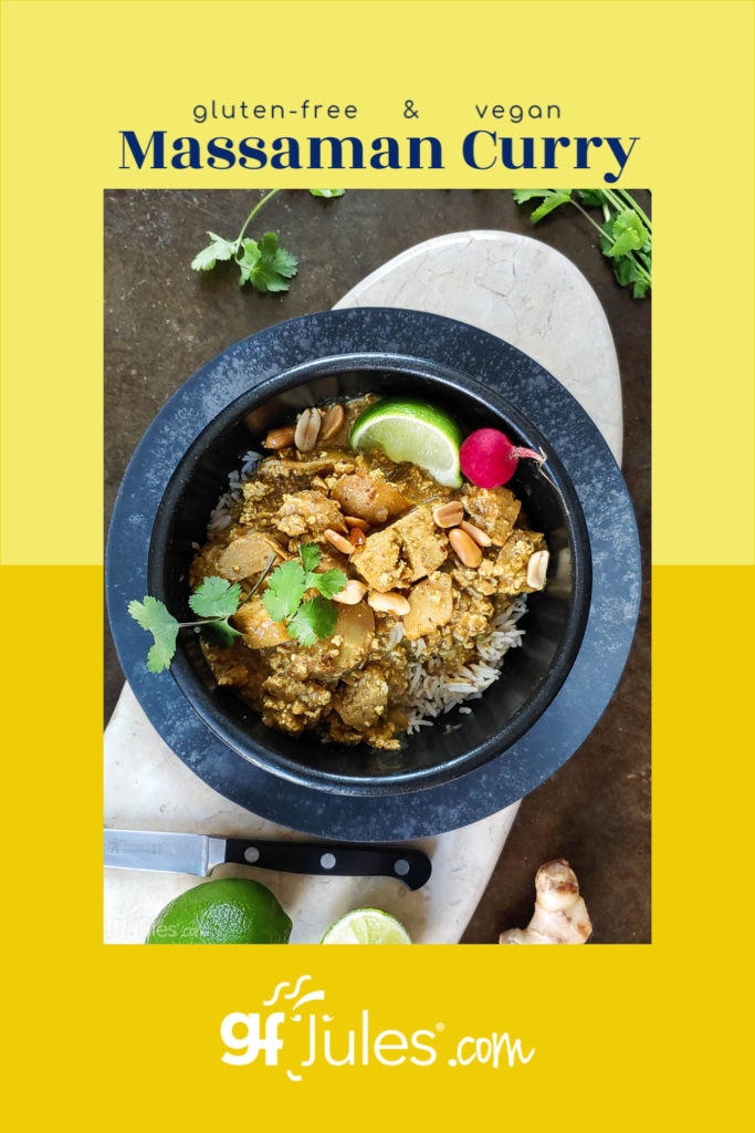 vegan and Gluten Free Massaman Curry | gfJules 