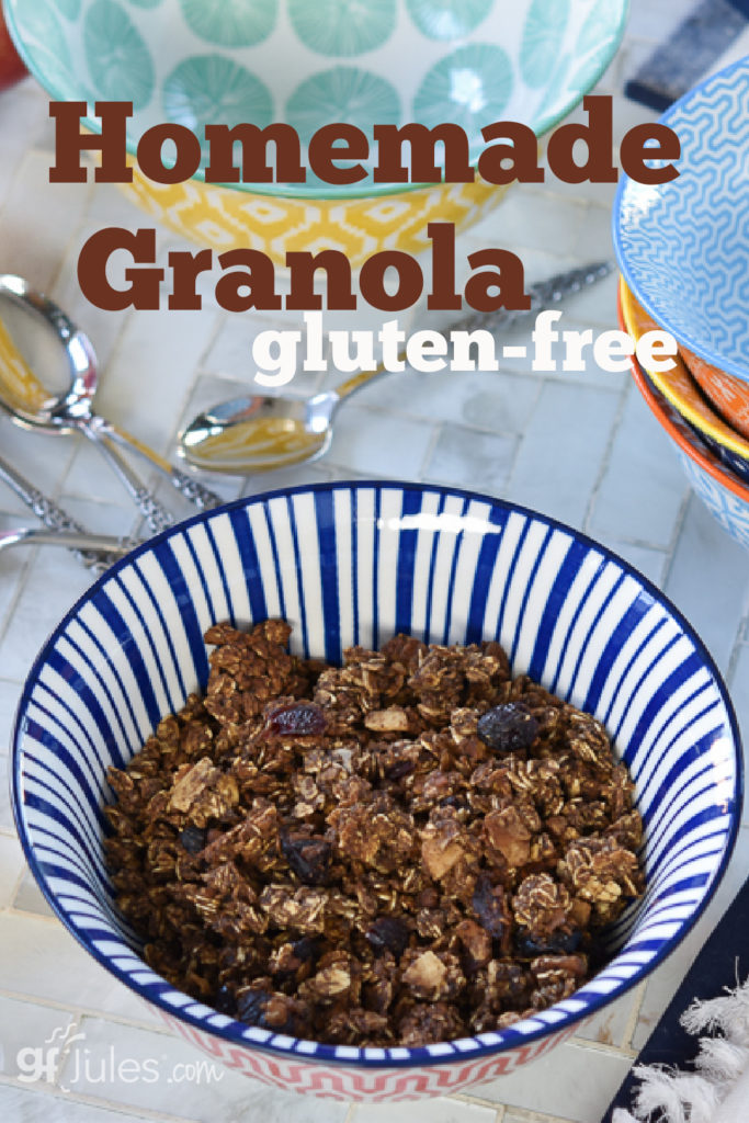 Homemade Gluten Free Granola | gfJules