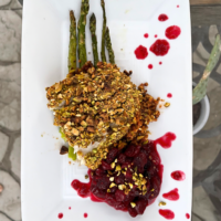 Gluten Free Pistachio-Encrusted Fish