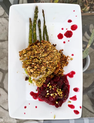 Gluten Free Pistachio-Encrusted Fish