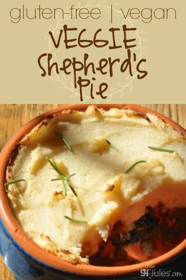 Gluten Free Vegan Veggie Shepherd's Pie - gfJules