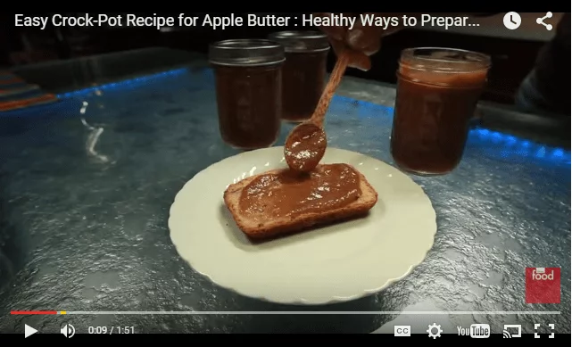 apple butter ehow