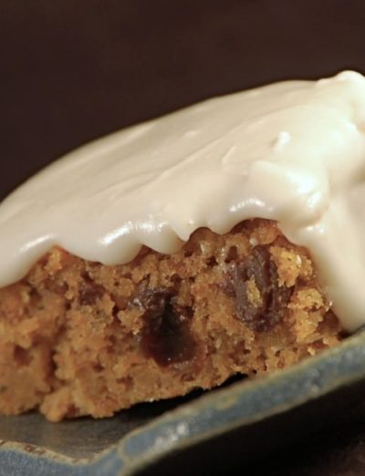 apple cider cake with sour cream frosting - gfJules