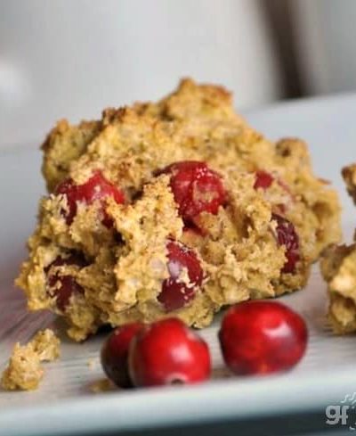 gluten free cranberry scone 1