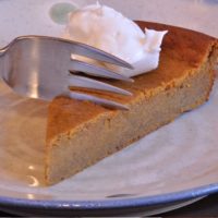 crustless gluten free pumpkin pie