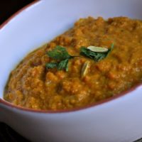 curried carrot soup bowl - gfJules