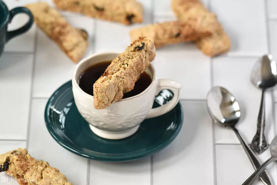 gluten free almond biscotti with cup 2 | gfJules