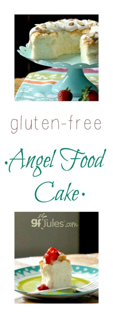 "Wow. Just wow. I used to eat Angel Food Cake all the time as a child, and this gluten free version is EXACTLY how I remember the non-gluten free version!" ~Esther If you've been missing Angel Food Cake too, you need this recipe in your life! |gfJules https://buff.ly/2ywdVZh