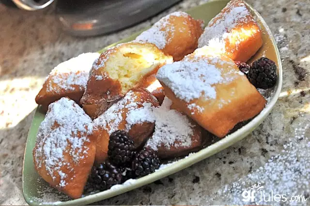 gluten free beignets