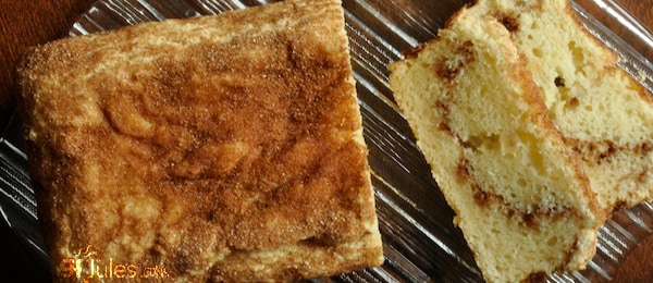 gluten free cinnamon swirl bread banner