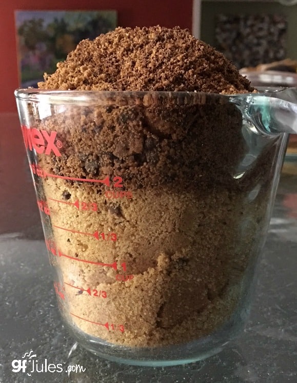 gluten free cookie crumbs