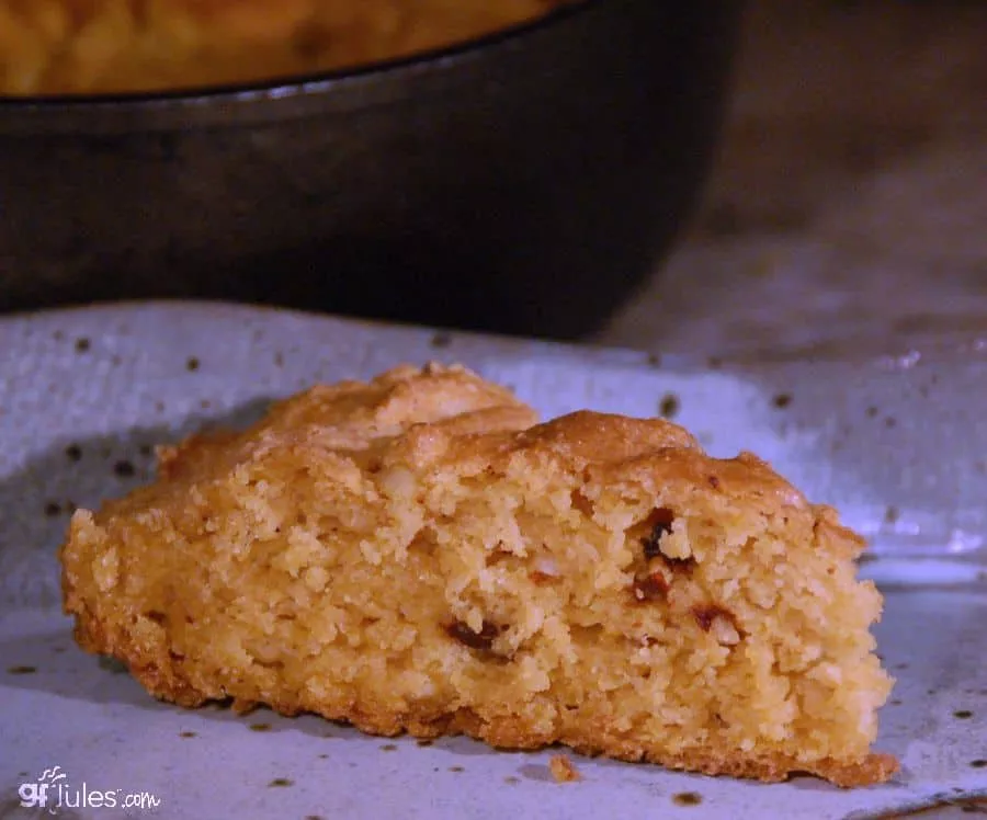 gluten free cornbread with chiles